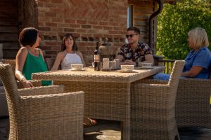 LifestyleGarden Bermuda 6 Seat Dining Set in Natural | Garden Furniture Online