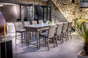 Hartman Pavilion 8 Seat High Dining Bar Set | Garden Furniture Online