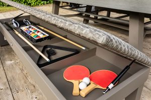 Hartman Crucible Dining and Games Bench Set | Garden Furniture Online