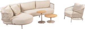 4 Seasons Outdoor Sardinia Lounge Set with Chair | Garden Furniture Online