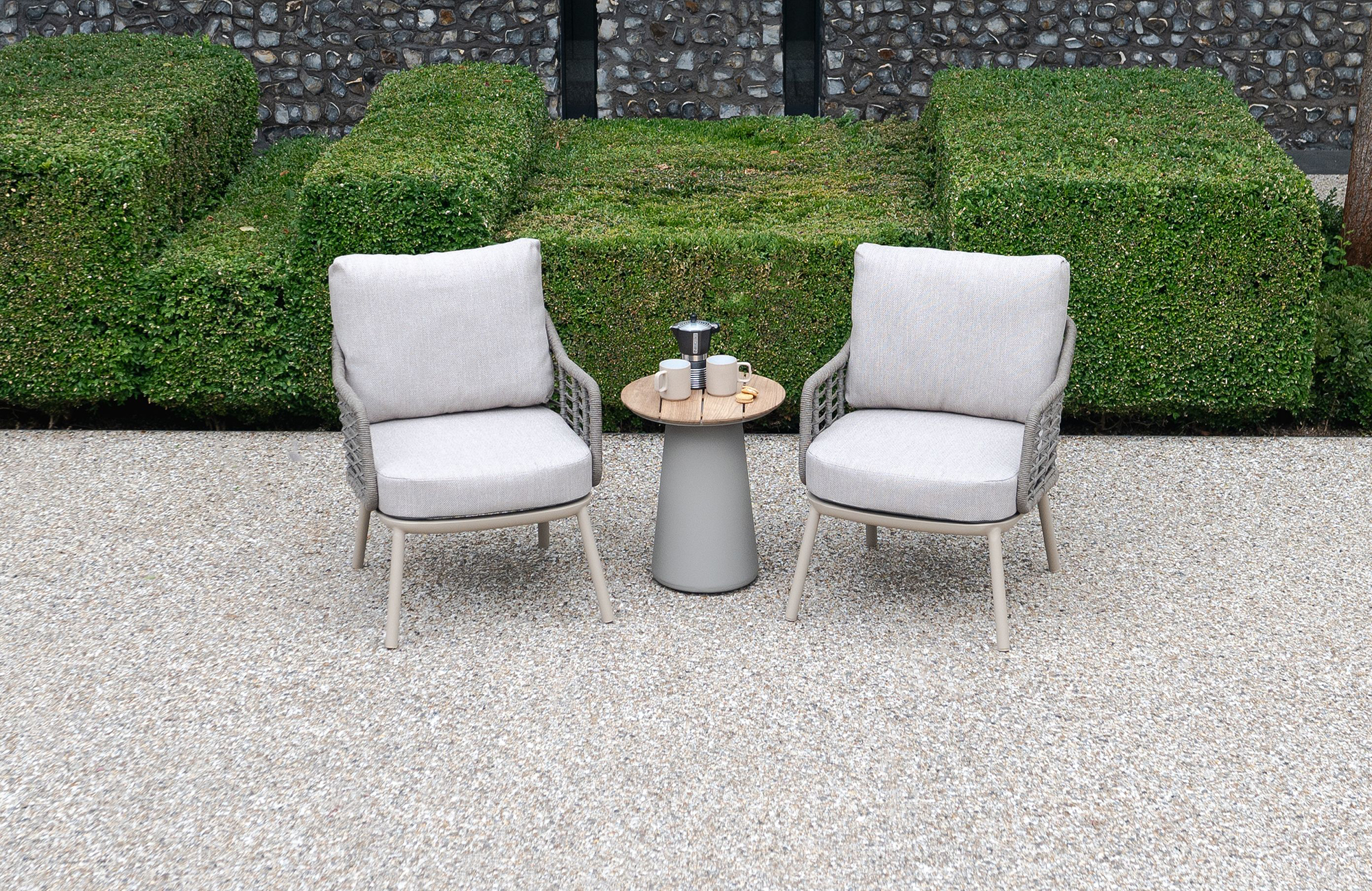 4 Seasons Outdoor Puglia Low Relax Set | Garden Furniture Online