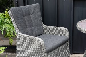 LifestyleGarden Martinique Grey Bistro Set | Garden Furniture Online