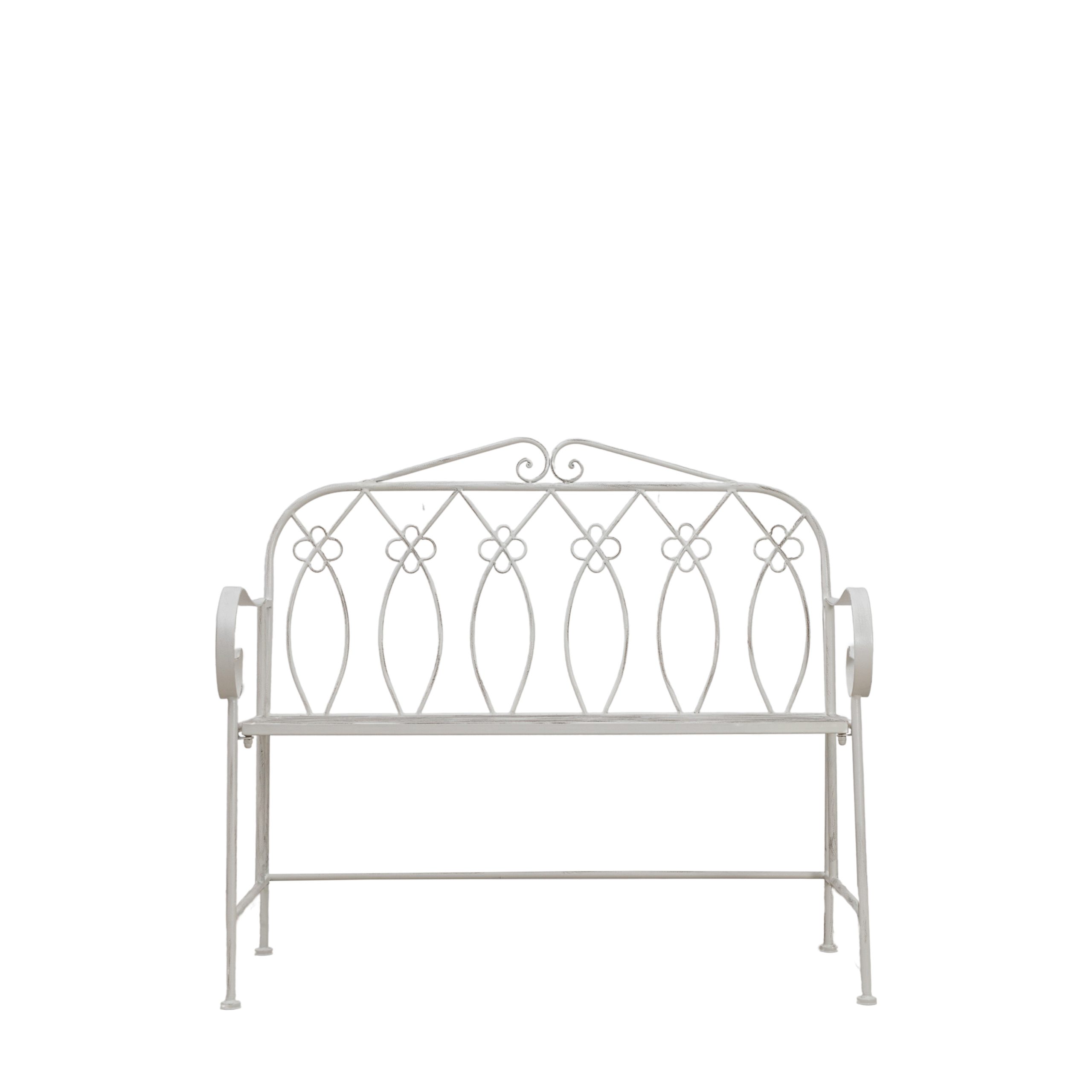 Gallery Outdoor Matera Outdoor Bench Vanilla