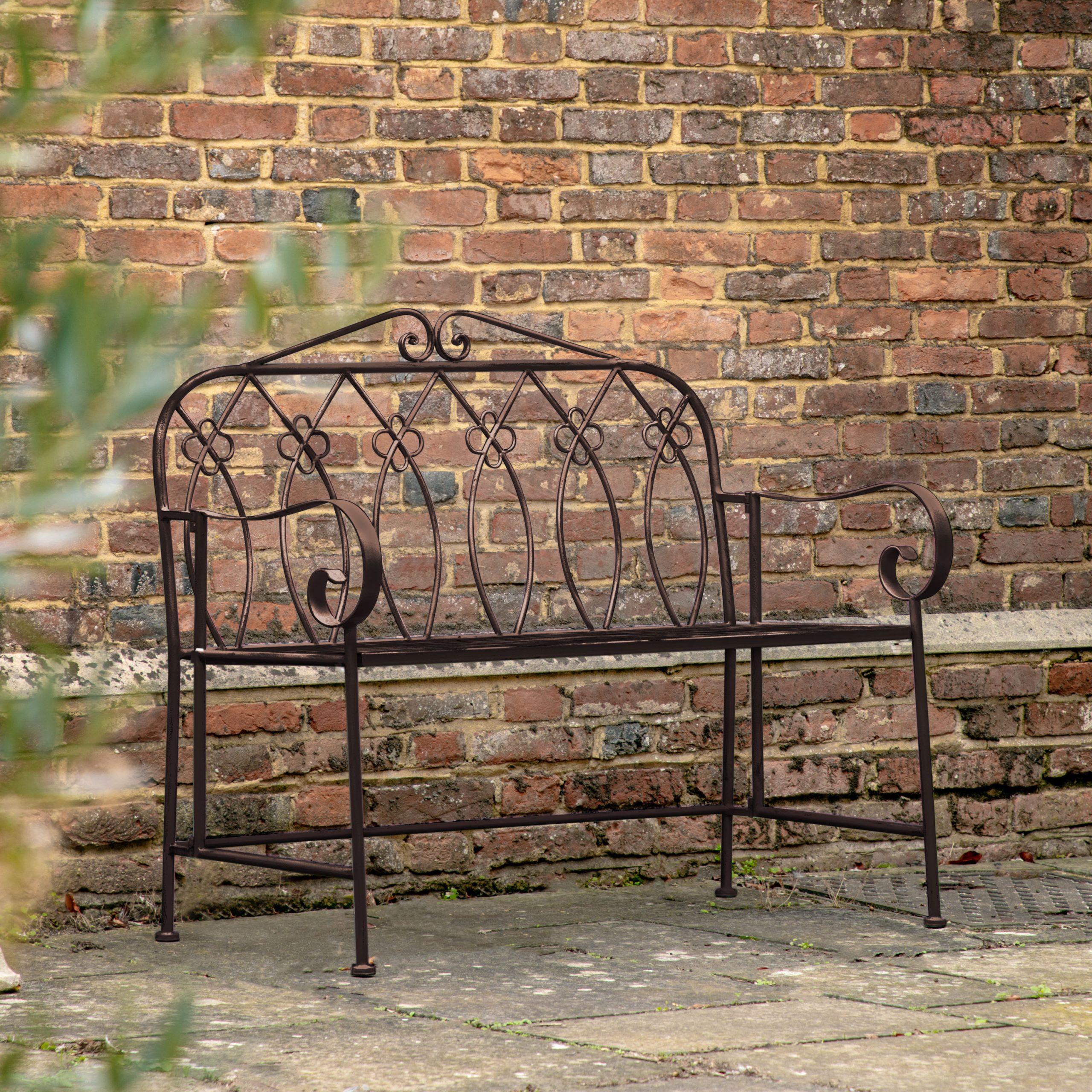 Gallery Outdoor Matera Outdoor Bench Noir