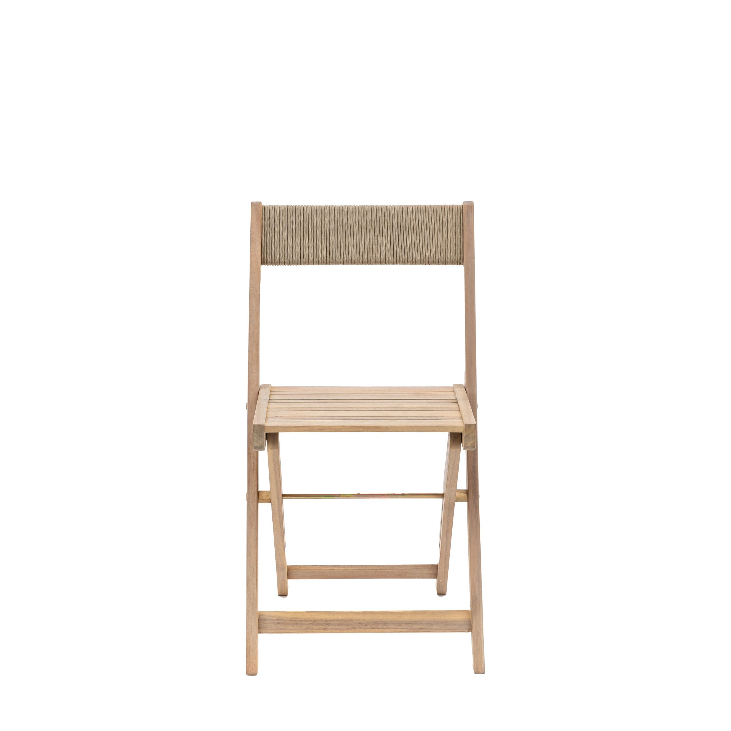 Gallery Outdoor Lindos Folding Chair Natural (2pk)