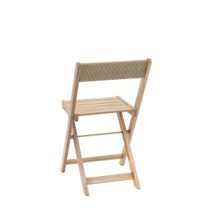 Gallery Outdoor Lindos Folding Chair Natural 2pk | Garden Furniture Online