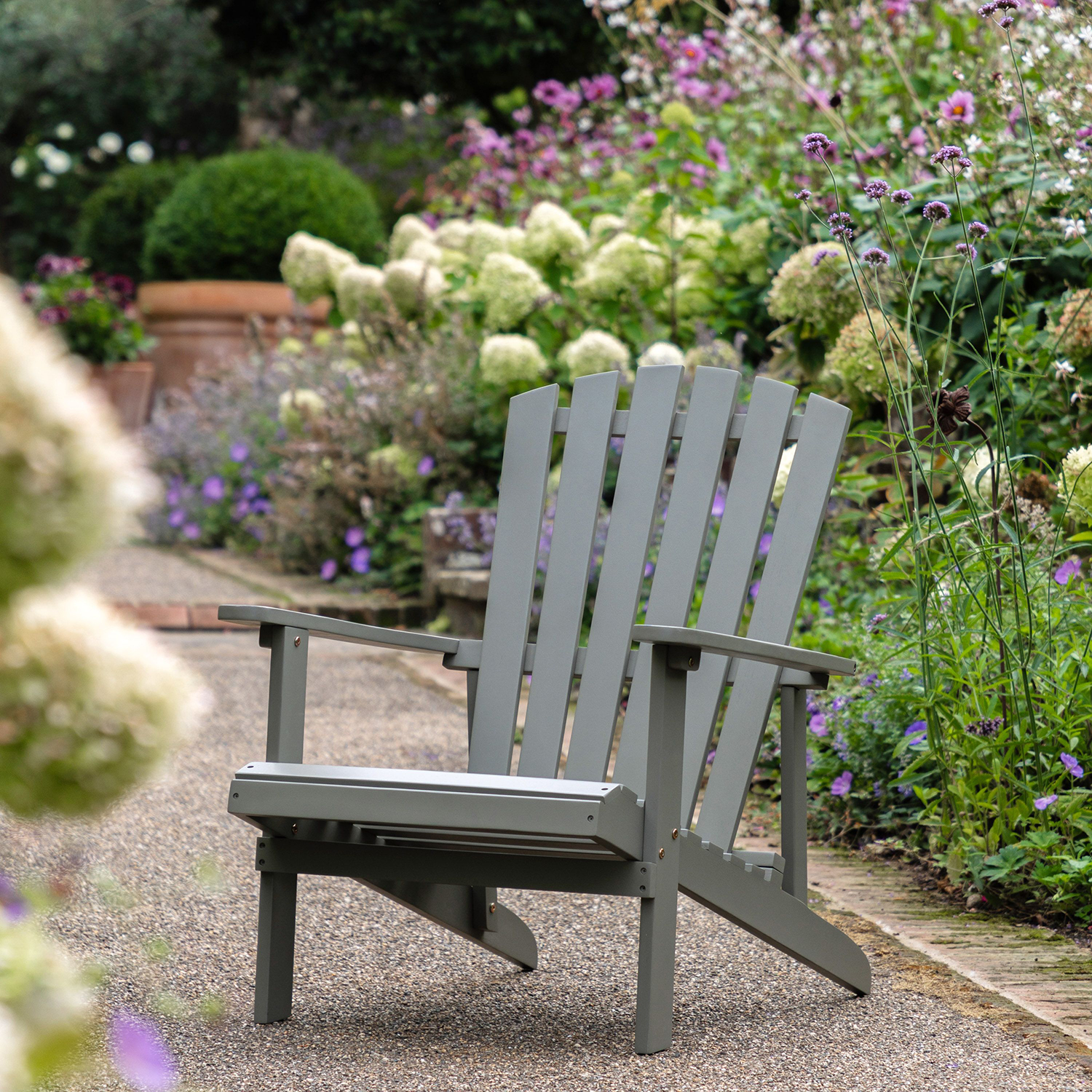 Gallery Direct Siena Lounge Chair Grey