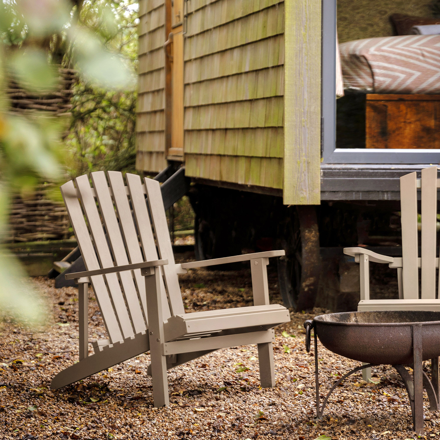 Gallery Direct Siena Lounge Chair Taupe