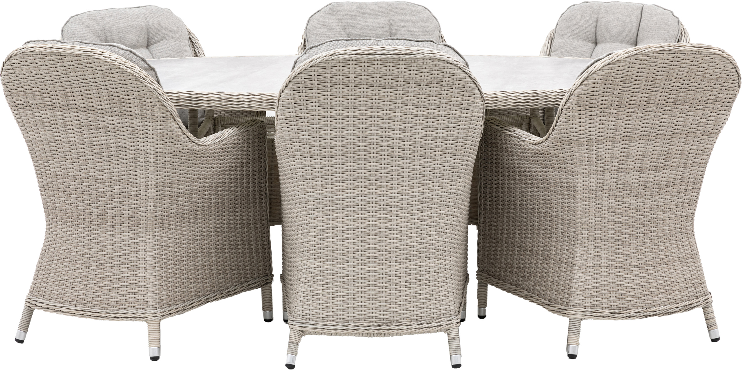 Gallery Direct Holton 6 Seater Oval Dining Set