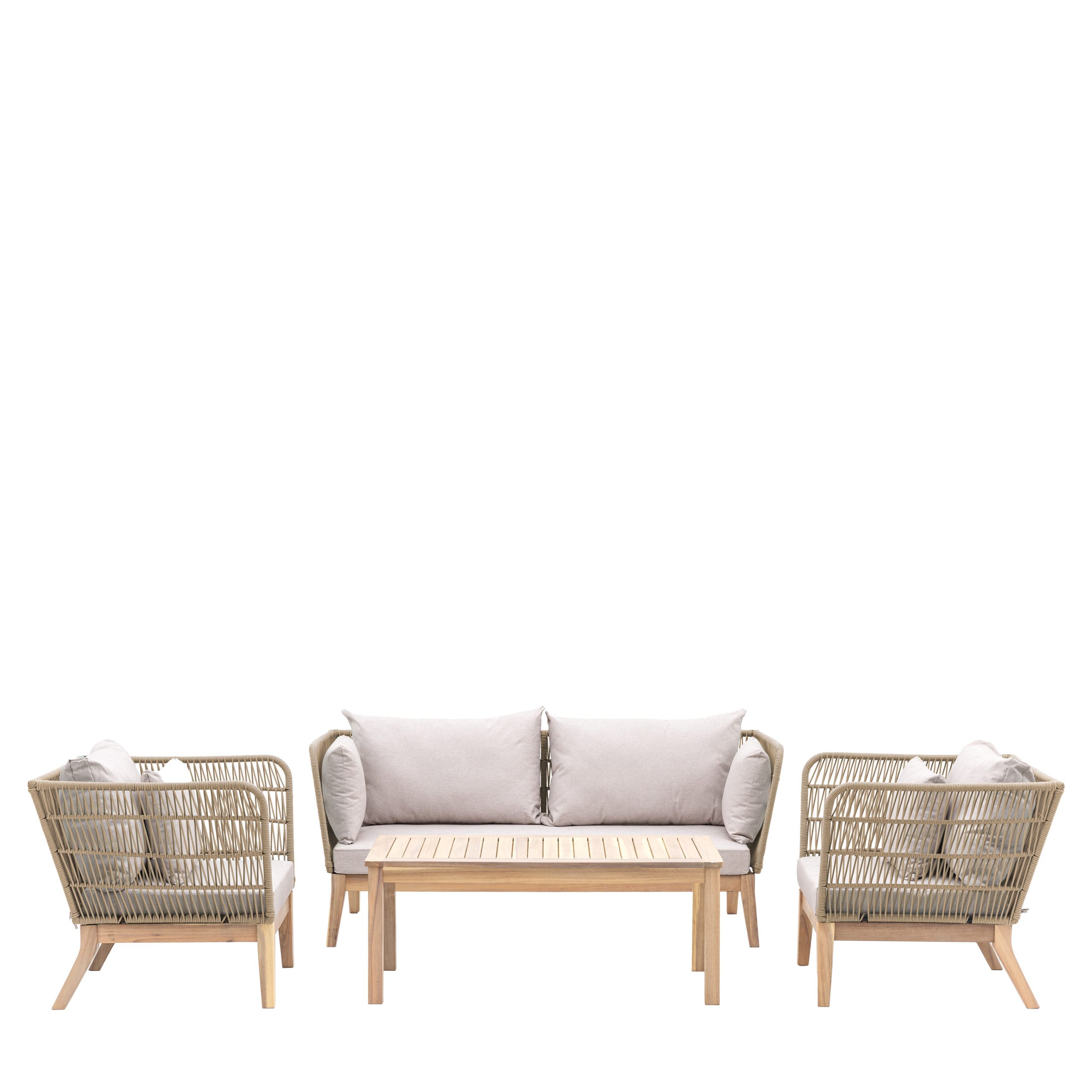 Gallery Outdoor Cataldo Lounge Set Natural