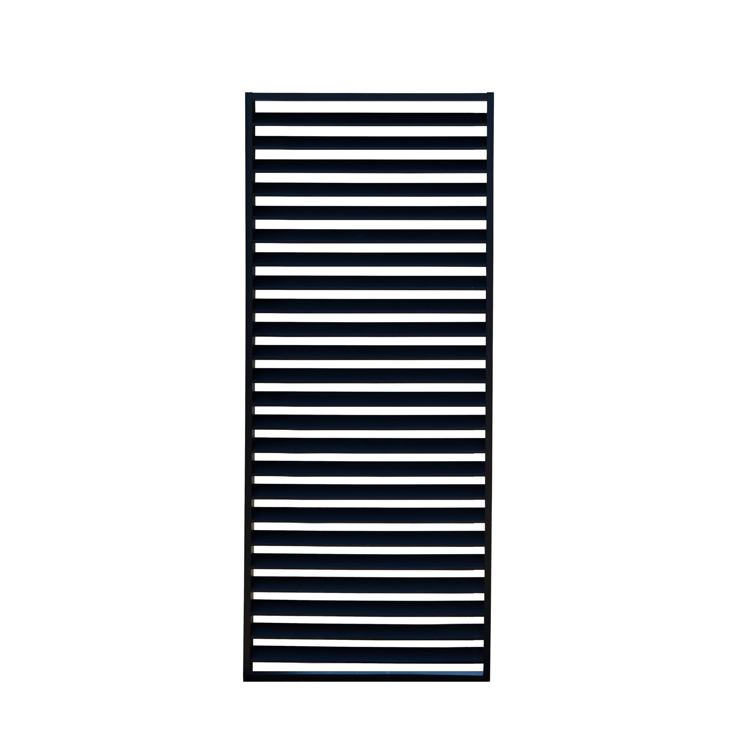 Gallery Outdoor Messina Pergola Louvre Screen Black 900x2180mm