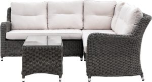 Gallery Direct Windsor Corner Lounge Set | Garden Furniture Online