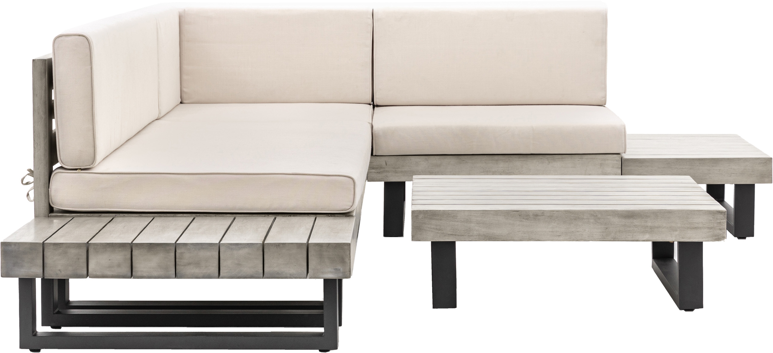 Gallery Direct Taranto Small Corner Lounge Set